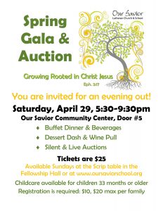 Spring Gala and Auction @ Our  Savior Lutheran Church & School | Excelsior | Minnesota | United States
