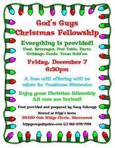 God's Guys Christmas Fellowship @ Excelsior | Minnesota | United States