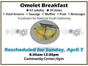 Omelet Breakfast @ Our Savior Lutheran Church
