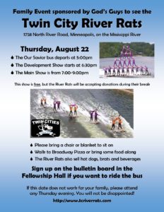 Family Event to see the Twin Cities River Rats