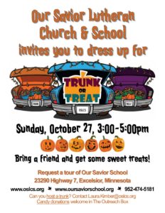 Trunk or Treat @ East parking lot
