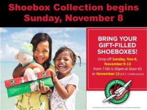 Operation Christmas Child Shoebox Collection