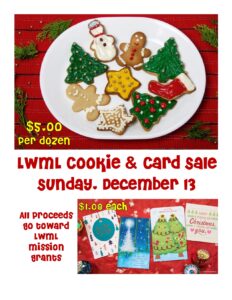 LWML Cookie & Card Sale