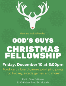 God's Guys Christmas Fellowship
