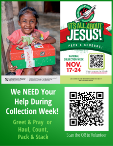 Help needed during collection week.